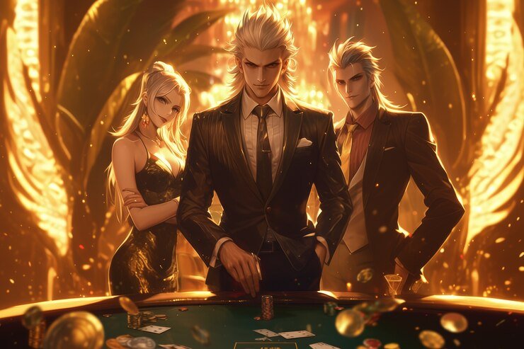 Tahap-tahap bermain blackjack di meja gigaslot88 dengan visualisasi kartu dan keputusan pemain